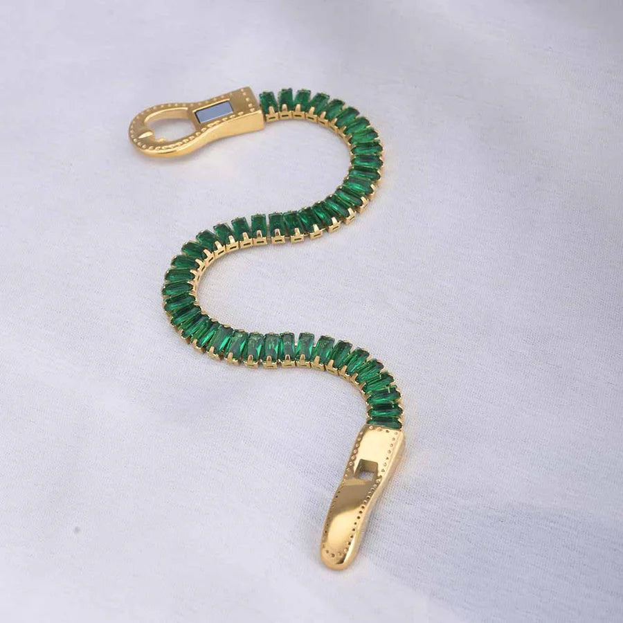 Emerald Cut Tennis Bracelet