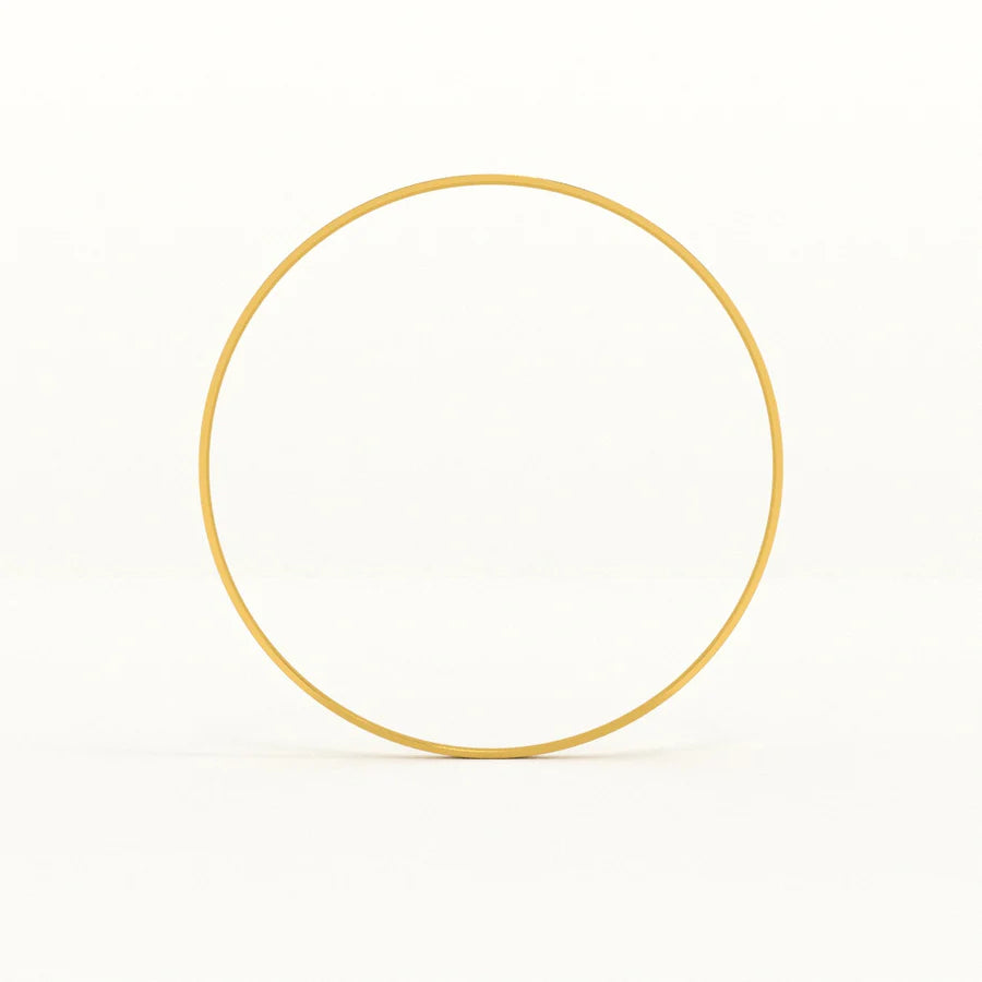 Circular Wire Bangle Bracelet
