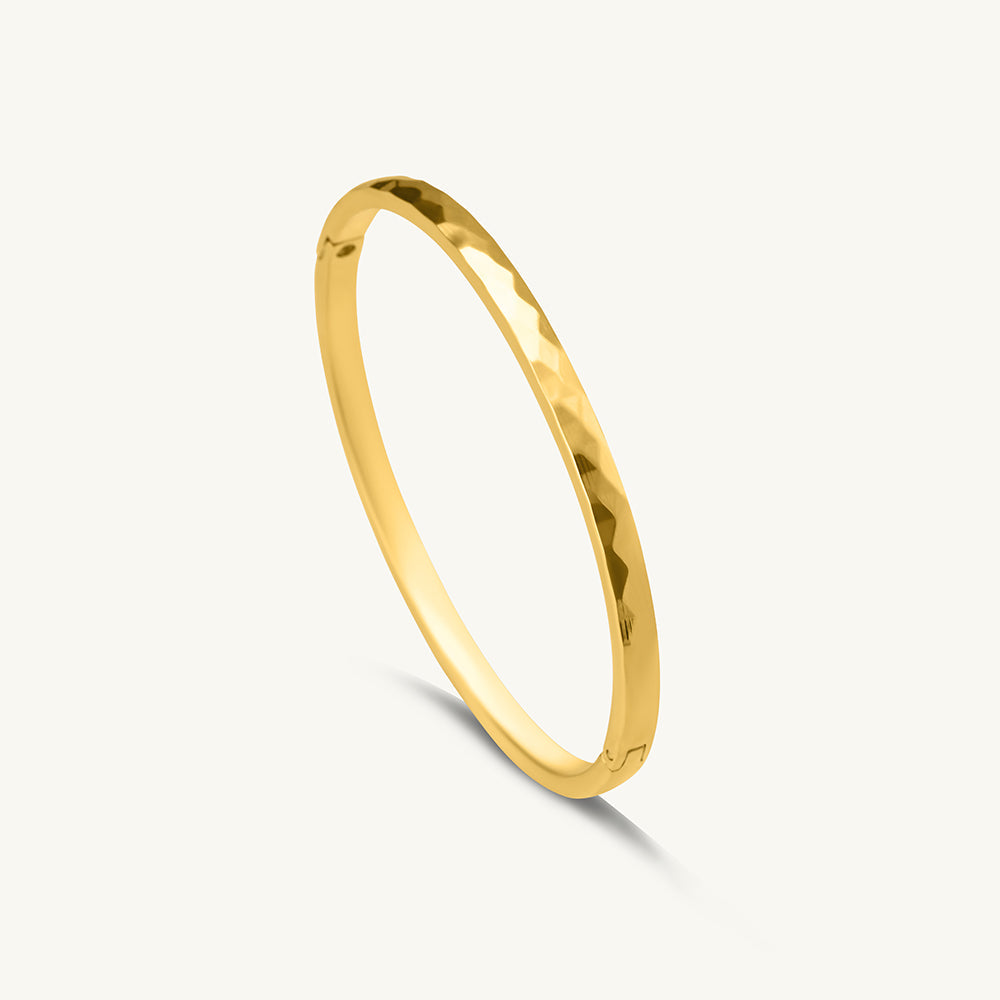 Golden Haze Bangle Bracelet