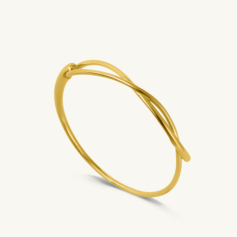 Chic Gold Bangle Bracelet