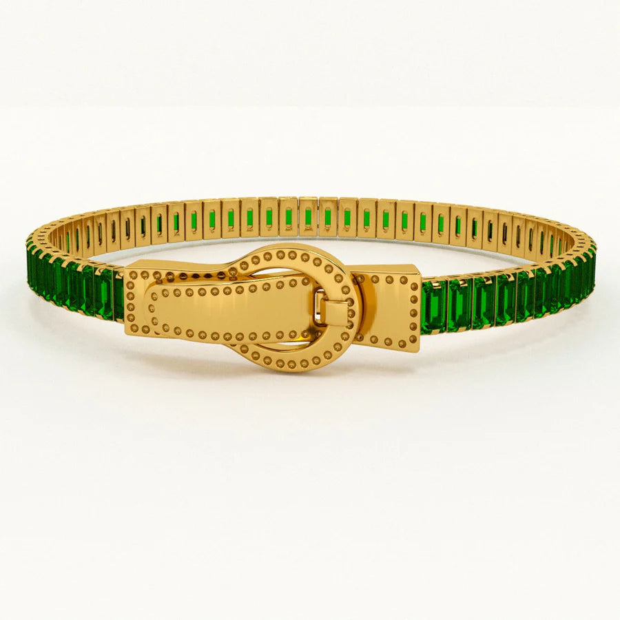 Emerald Cut Tennis Bracelet