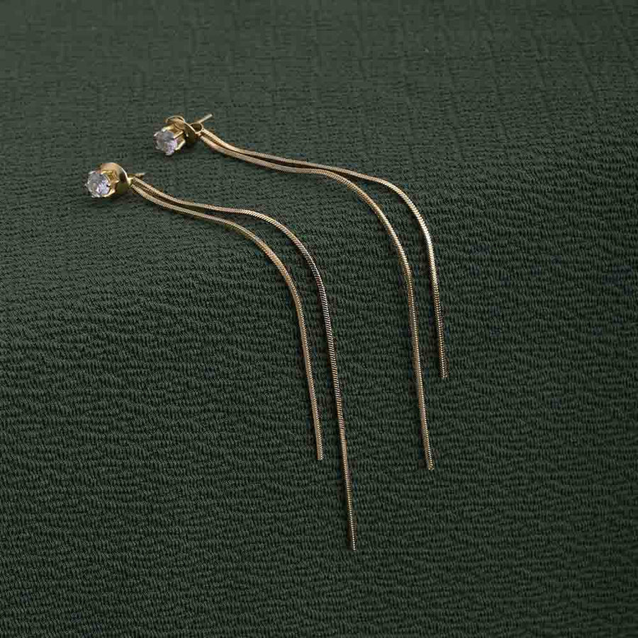 Delicate Threader Dangle Earrings