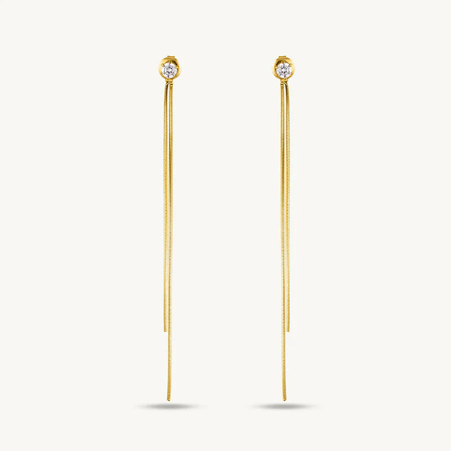 Delicate Threader Dangle Earrings