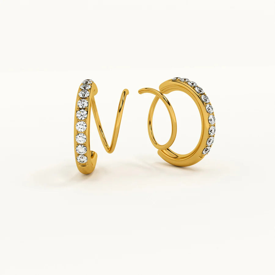 Wavy Embrace Earrings
