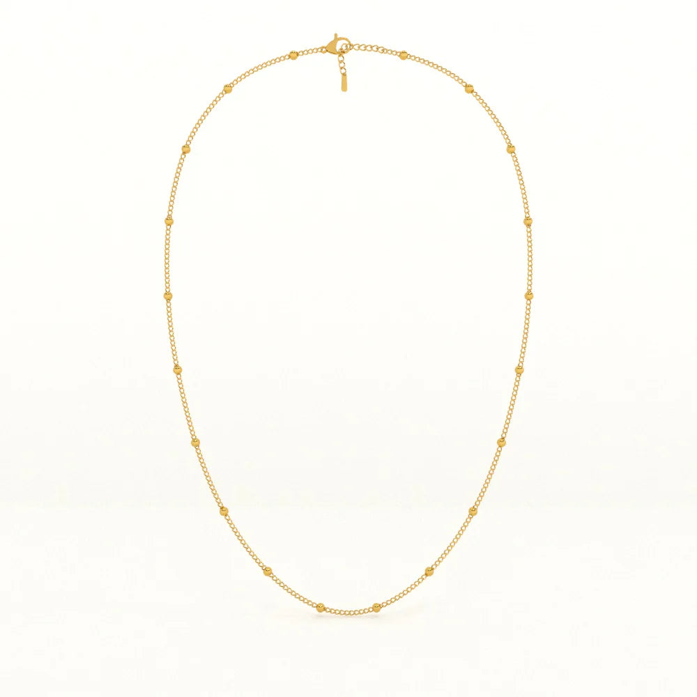 Threaded Chain Necklace
