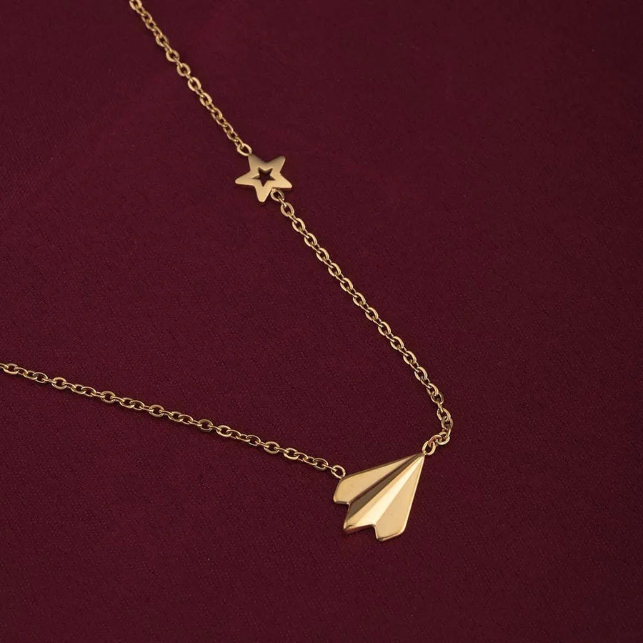 Basic Chain Necklace with Star Charm