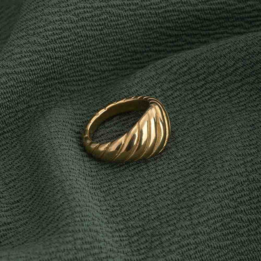 Crescent Dome Ring