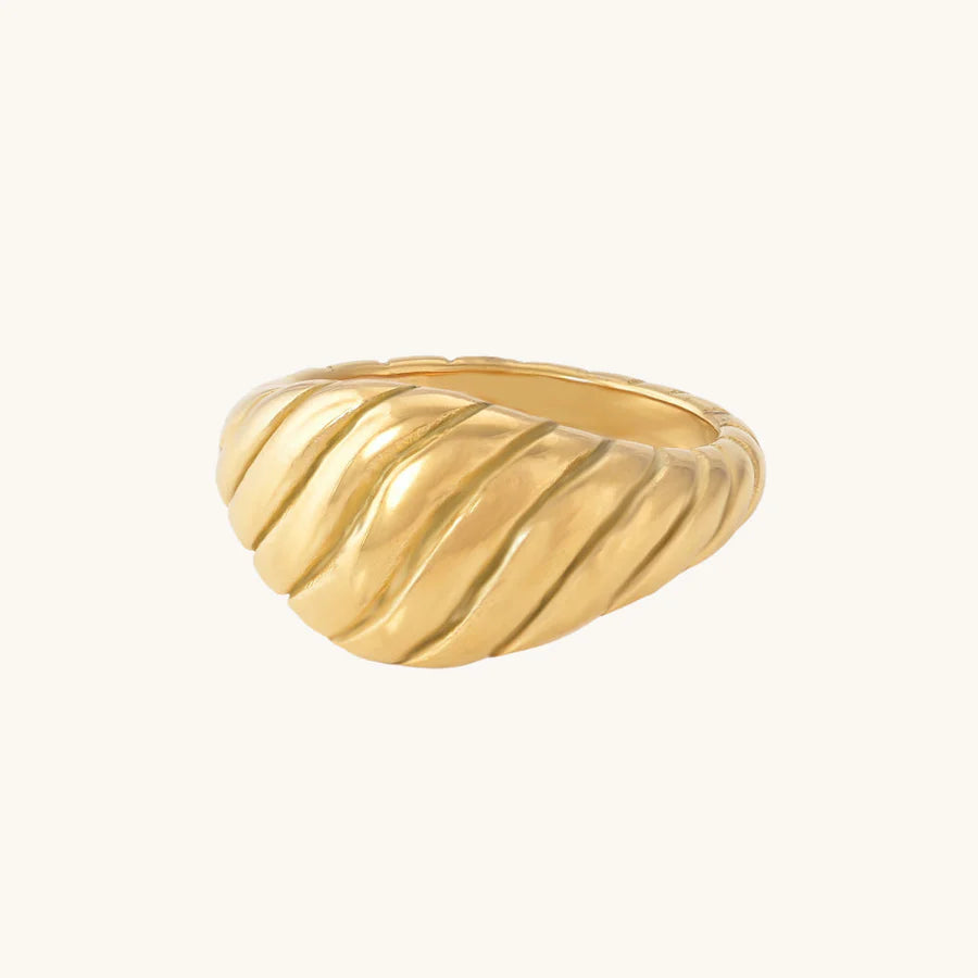 Crescent Dome Ring