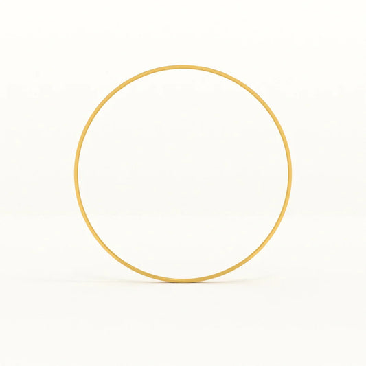 Circular Wire Bangle Bracelet