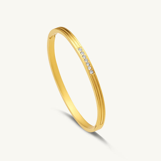 Crystal Allure Bangle Bracelet