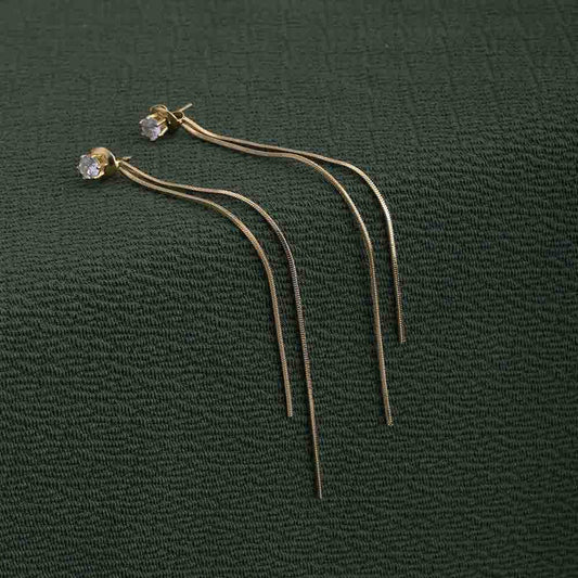 Delicate Threader Dangle Earrings