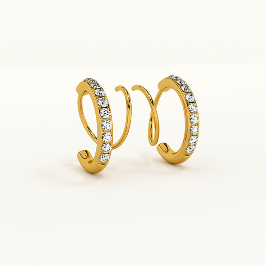 Wavy Embrace Earrings