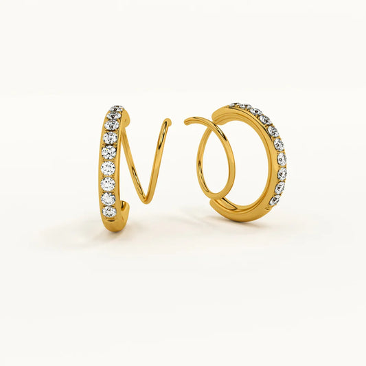 Wavy Embrace Earrings