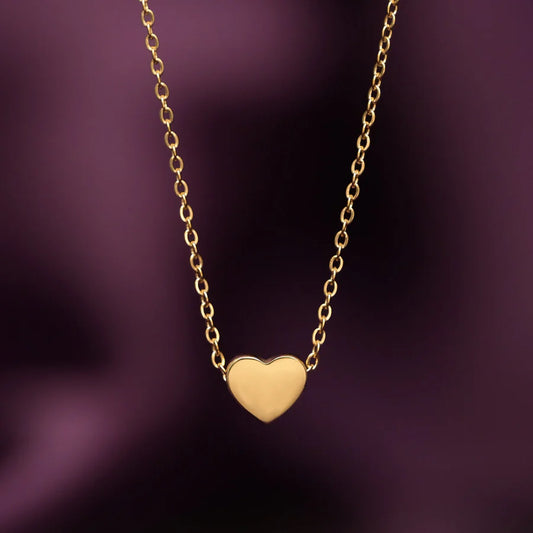 Paris Small Heart Necklace