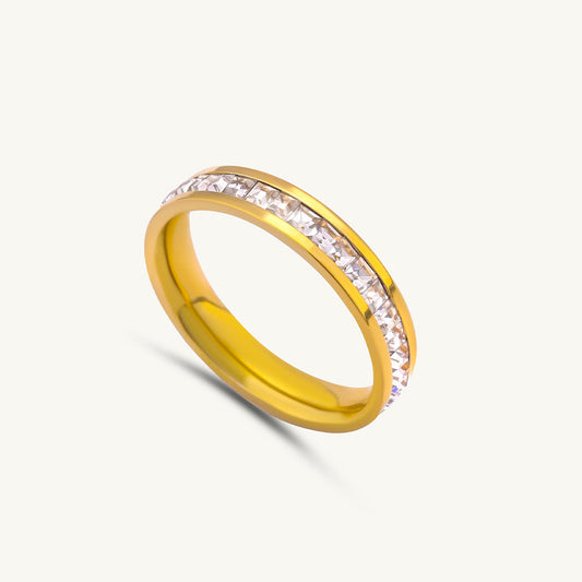 Gemstone Band Ring