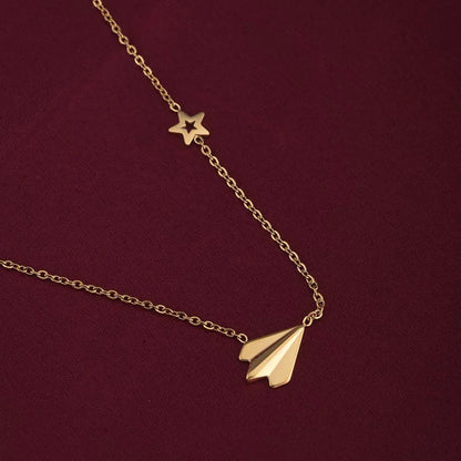 Basic Chain Necklace with Star Charm