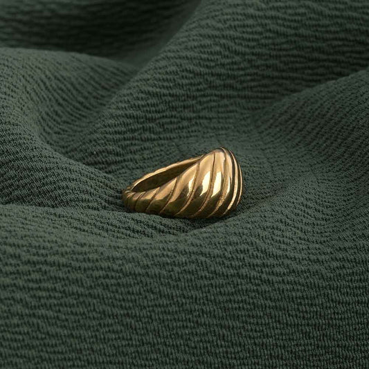 Crescent Dome Ring
