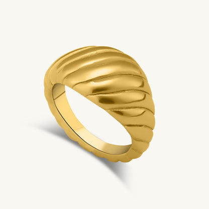Crescent Dome Ring